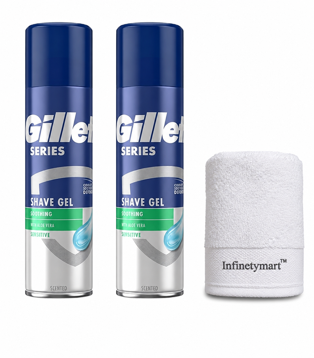 Shave Gel with Face Towel